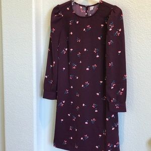 Flower print dress